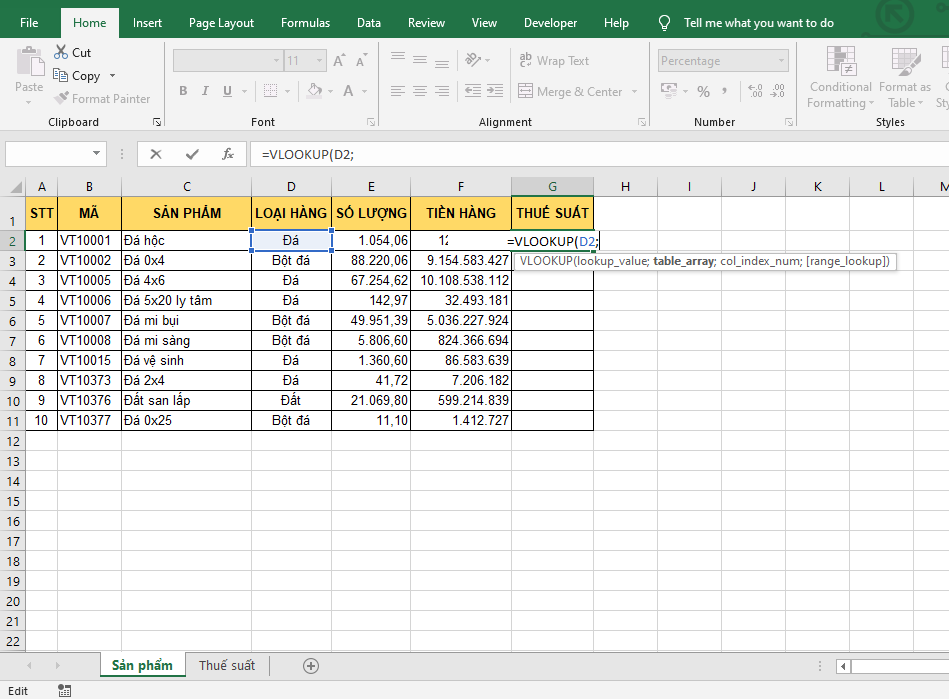 Cách dùng hàm VLOOKUP giữa 2 Sheet, 2 file Excel khác nhau 1