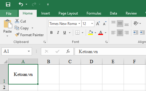 Cách căn chỉnh chữ vào giữa ô trong bảng trên Word và Excel 5