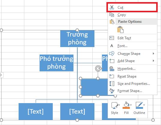 Hướng dẫn tạo sơ đồ tổ chức cực kỳ đơn giản trong Excel
