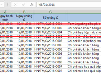Cách ẩn/hiện cực nhanh Hàng hoặc Cột trong Excel