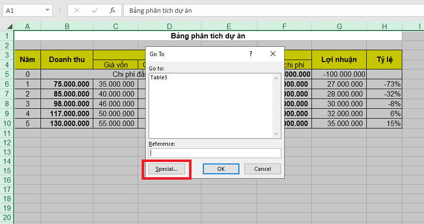 cách nhanh nhất để xóa hàm tính trong Excel 2