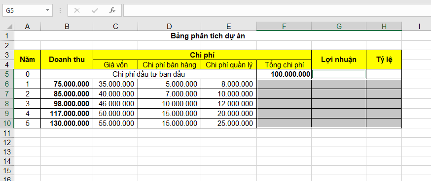cách nhanh nhất để xóa hàm tính trong Excel 5
