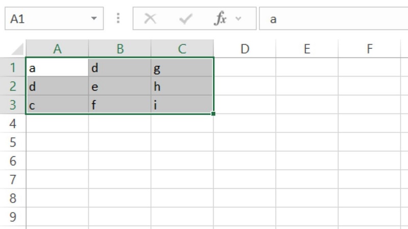 cách gộp nhiều sheet thành 1 sheet trong excel