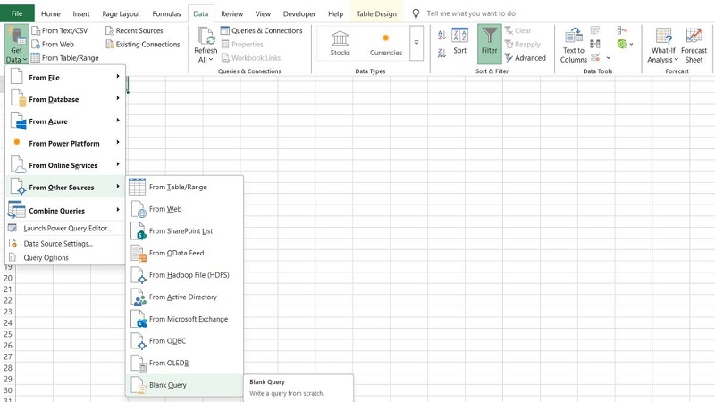 cách gộp nhiều sheet thành 1 sheet trong excel
