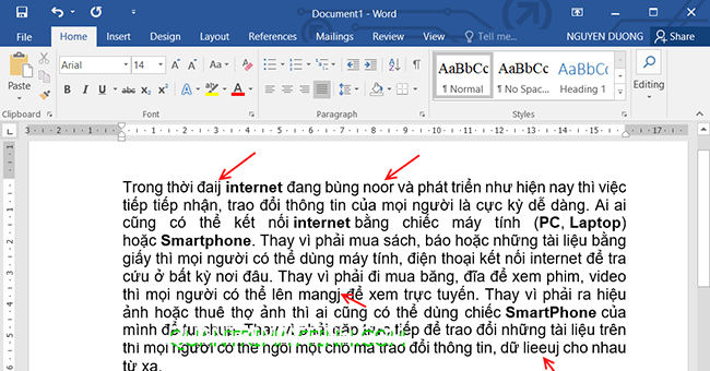 Cách đơn giản để kiểm tra lỗi chính tả và ngữ pháp trong Word Cách đơn giản để kiểm tra lỗi chính tả và ngữ pháp trong Word