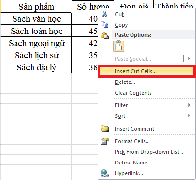 2 cách đổi vị trí các cột trong Excel, bạn biết chưa?