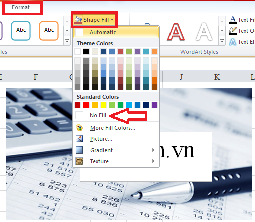 Hướng dẫn các bước chèn chữ vào ảnh trong Excel