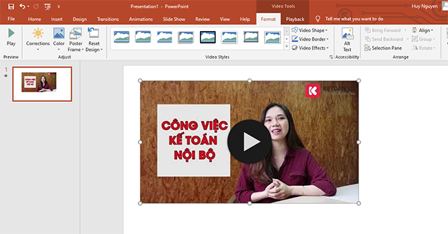 Hướng dẫn 2 cách đơn giản để chèn video vào PowerPoint