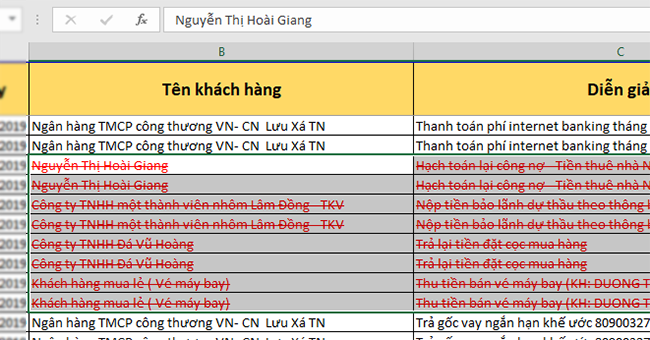 Hướng dẫn viết chữ gạch ngang trong Word và Excel Hướng dẫn viết chữ gạch ngang trong Word và Excel