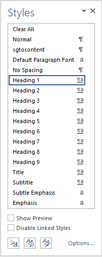 Hướng dẫn thay đổi kiểu Heading trên Microsoft Word
