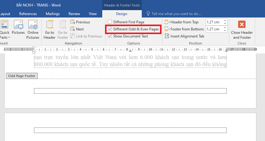 Đánh số trang kiểu đối xứng trên Word: bạn đã biết chưa? Đánh số trang kiểu đối xứng trên Word: bạn đã biết chưa?
