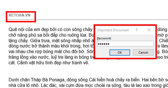 Hướng dẫn cách khóa (không cho sửa) Header, Footer trong Word Hướng dẫn cách khóa (không cho sửa) Header, Footer trong Word