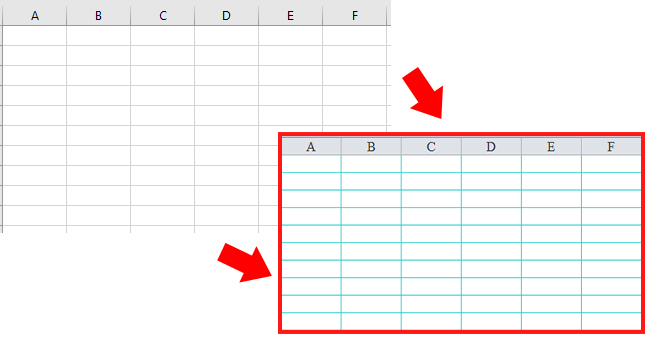 Cách thay đổi màu sắc đường kẻ bảng tính trong Excel