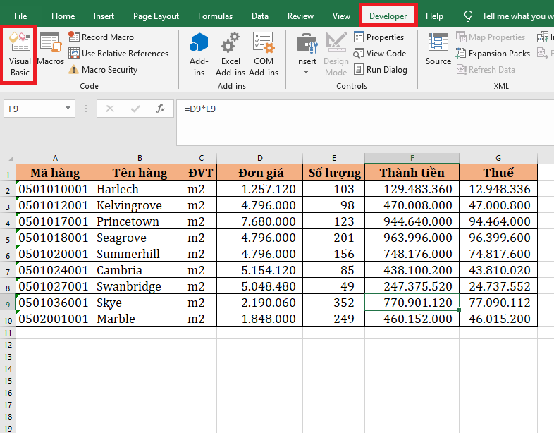 Cách Tự Động Tô Màu Ô Có Chứa Công Thức Trong Excel