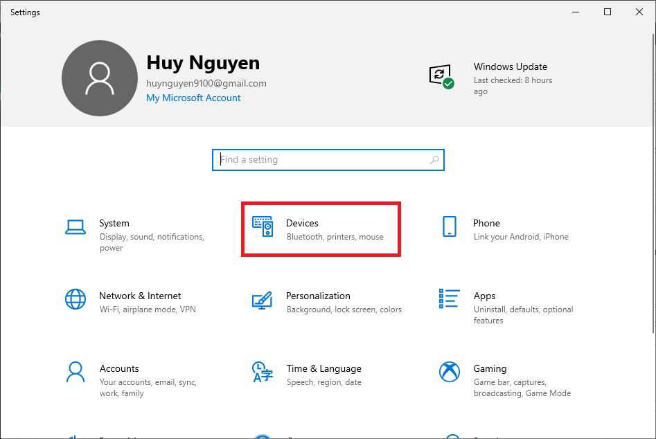 Hướng dẫn cài đặt máy in mặc định trong Windows 10 Hướng dẫn cài đặt máy in mặc định trong Windows 10