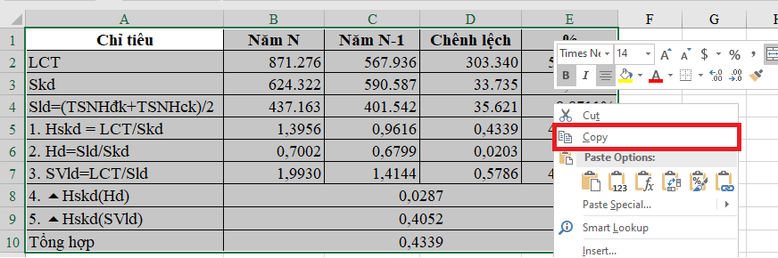 Hướng dẫn 2 cách sao chép dữ liệu từ Excel sang Word Hướng dẫn 2 cách sao chép dữ liệu từ Excel sang Word