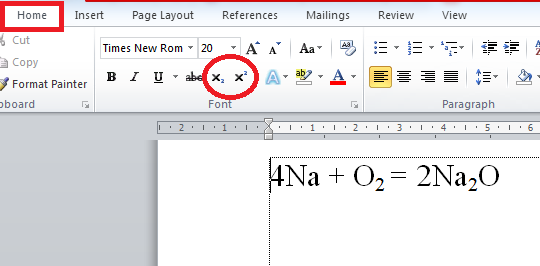 Mách bạn 2 cách viết công thức hóa đơn giản trong Word Mách bạn 2 cách viết công thức hóa đơn giản trong Word