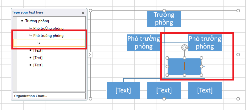 Hướng dẫn tạo sơ đồ tổ chức cực kỳ đơn giản trong Excel