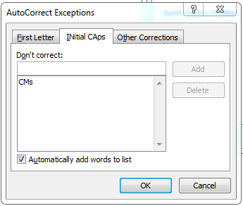 Thiết lập tính năng tự sửa chữ viết hoa trên Word, bạn có biết?