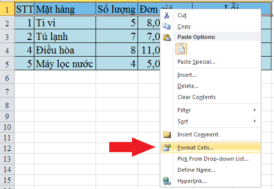 4 thao tác Chỉnh sửa bảng tính Excel bạn phải “nằm lòng”