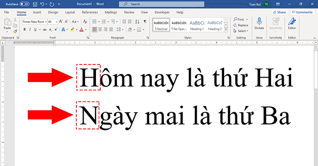 Hướng dẫn cài đặt để Word tự động viết hoa chữ cái đầu câu