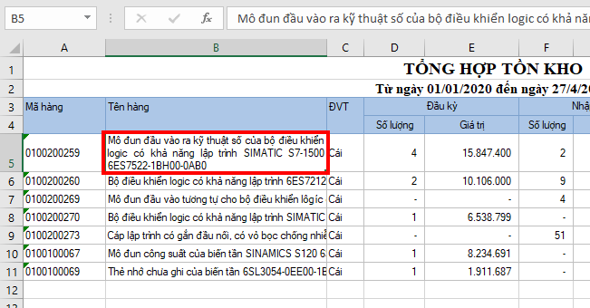 Hướng dẫn cách căn đều chữ trong ô trên Excel