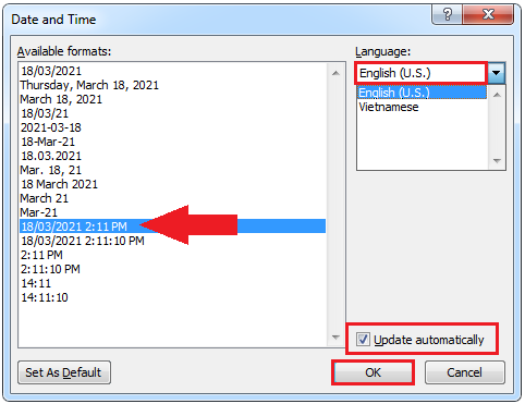 Cách chèn thời gian, ngày giờ vô cùng đơn giản trong Word