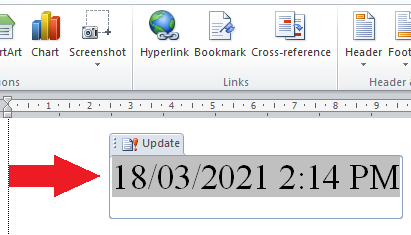 Cách chèn thời gian, ngày giờ vô cùng đơn giản trong Word Cách chèn thời gian, ngày giờ vô cùng đơn giản trong Word