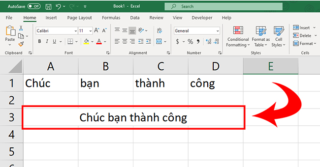 Cách gộp nhiều ô trong Excel mà không làm mất dữ liệu