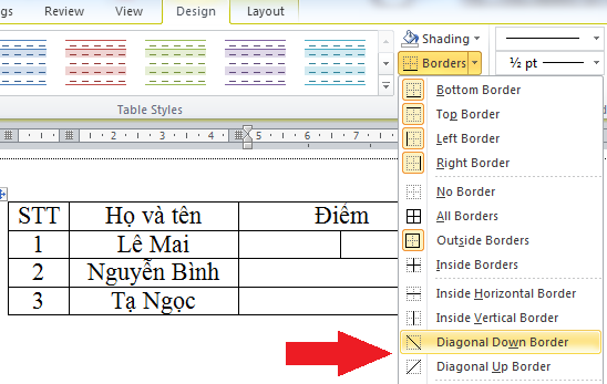 Cách tách ô và gộp ô rất đơn giản trong Microsoft Word