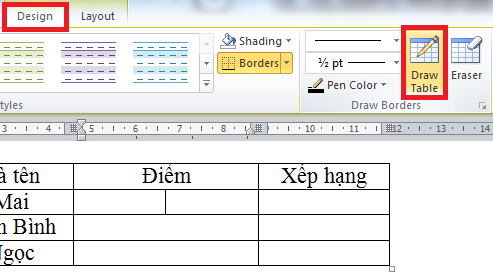 Cách tách ô và gộp ô rất đơn giản trong Microsoft Word