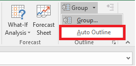 Cách sử dụng tính năng Outline trong Microsoft Excel