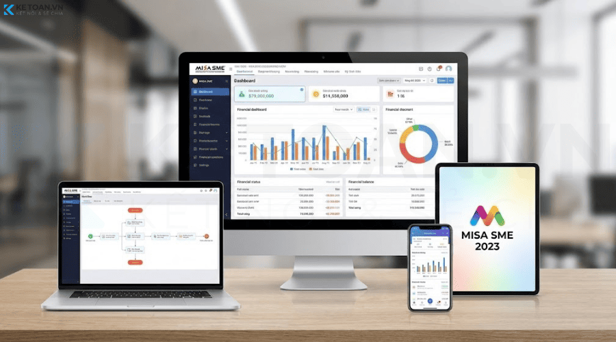 phần mềm kế toán offline MISA SME phổ biến nhất