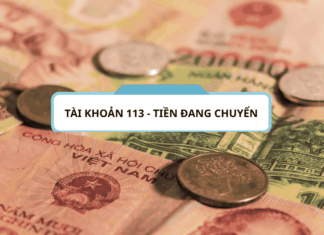 Tài khoản 113 - Tiền đang chuyển theo thông tư 200-2014-TT-BTC