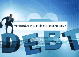 Tài khoản 131 - phải thu khách hàng theo thông tư 200-2014-TT-BTC