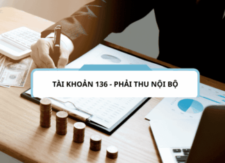 Tài khoản 136 - phải thu nội bộ theo thông tư 200-2014-TT-BTC