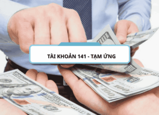 Tài khoản 141 - Tạm ứng theo thông tư 200-2014-TT-BTC