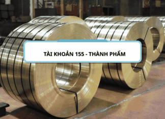 Tài khoản 155 - Thành phẩm theo thông tư 200-2014-TT-BTC