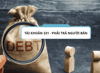 Tài khoản 331 phải trả người bán theo thông tư 200-2014-TT-BTC