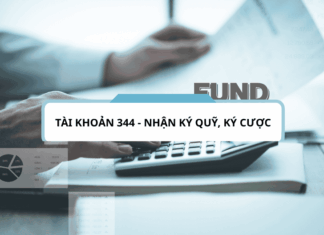 Tài khoản 344 - Ký quỹ, ký cược theo thông tư 200-2014-TT-BTC