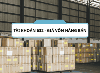 Tài khoản 632 - giá vốn hàng bán theo thông tư 133-2016-TT-BTC