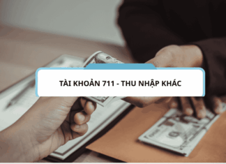 Tài khoản 711 - Thu nhập khác theo thông tư 200-2014-TT-BTC