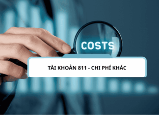 Tài khoản 811 - Chi phí khác theo thông tư 200-2014-TT-BTC