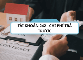 tài khoản 242 - chi phí trả trước theo thông tư 200-2014-TT-BTC
