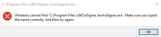thông báo chưa cài đặt plugin ký số
