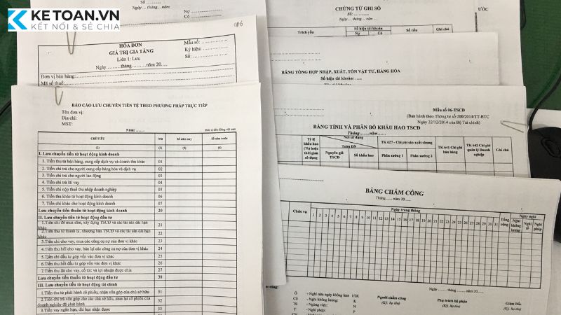 chứng từ kế toán là gì