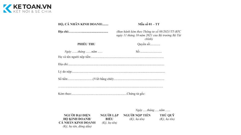 chứng từ kế toán là gì