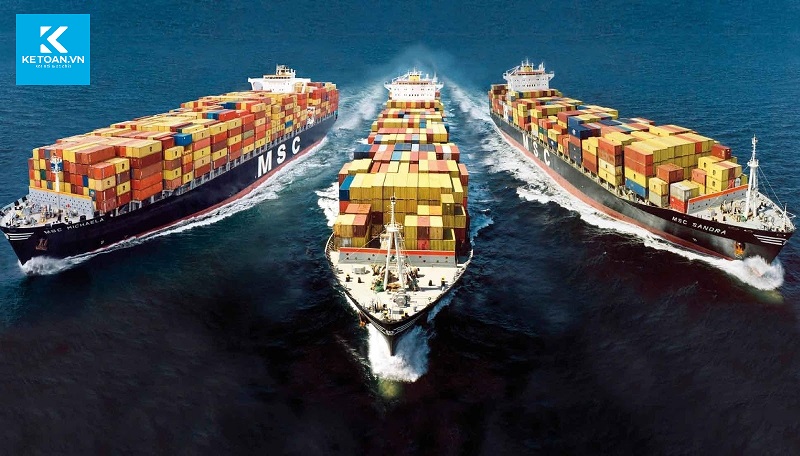 hạch toán cước vận chuyển