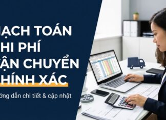 Hạch toán chi phí vận chuyển, cước vận chuyển chi tiết hướng dẫn hạch toán chi phí vận chuyển