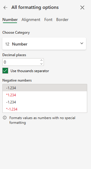 định dạng làm tròn số đến hàng đơn vị trong excel